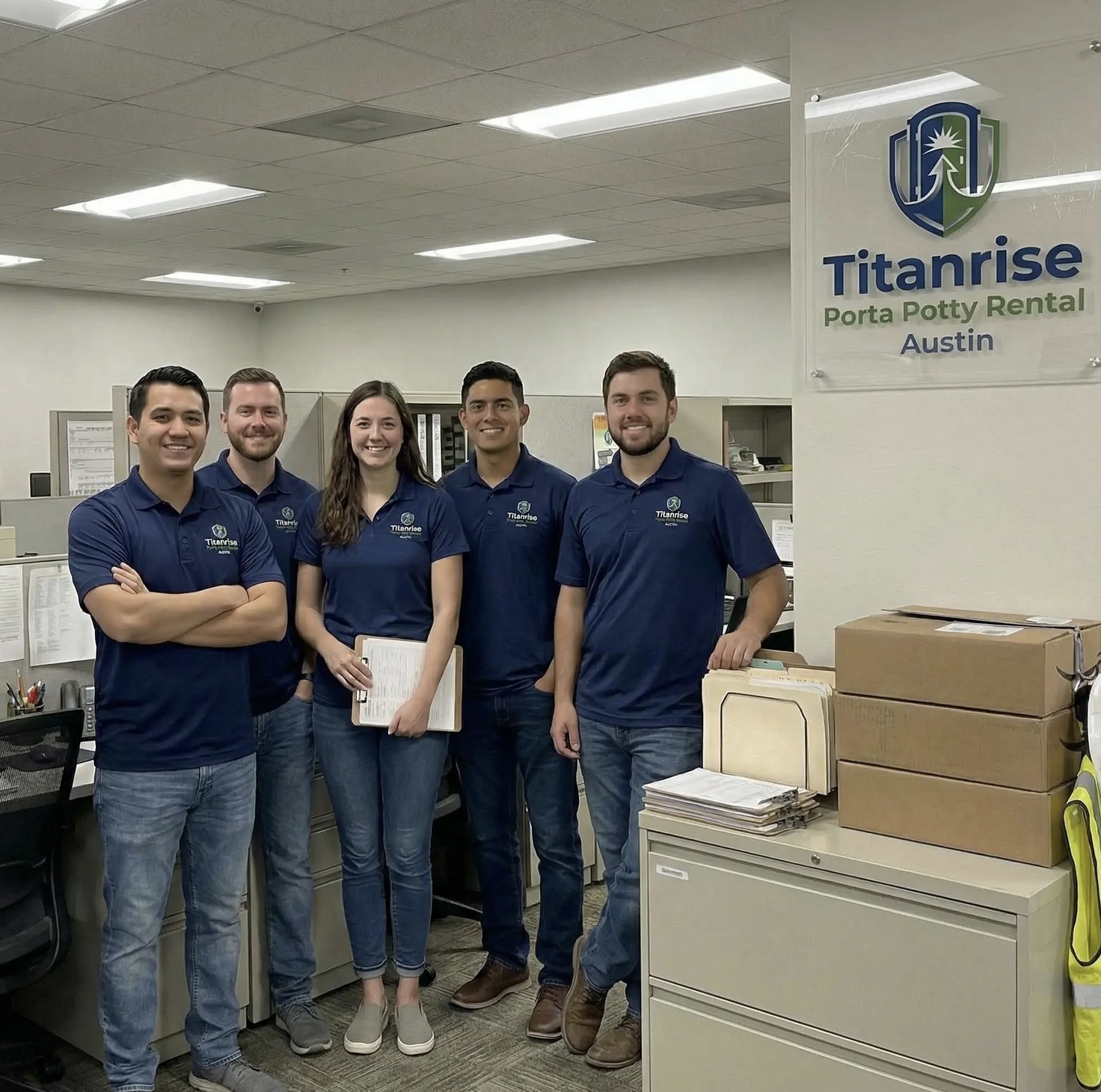Titanrise Porta Potty Rental Austin Team